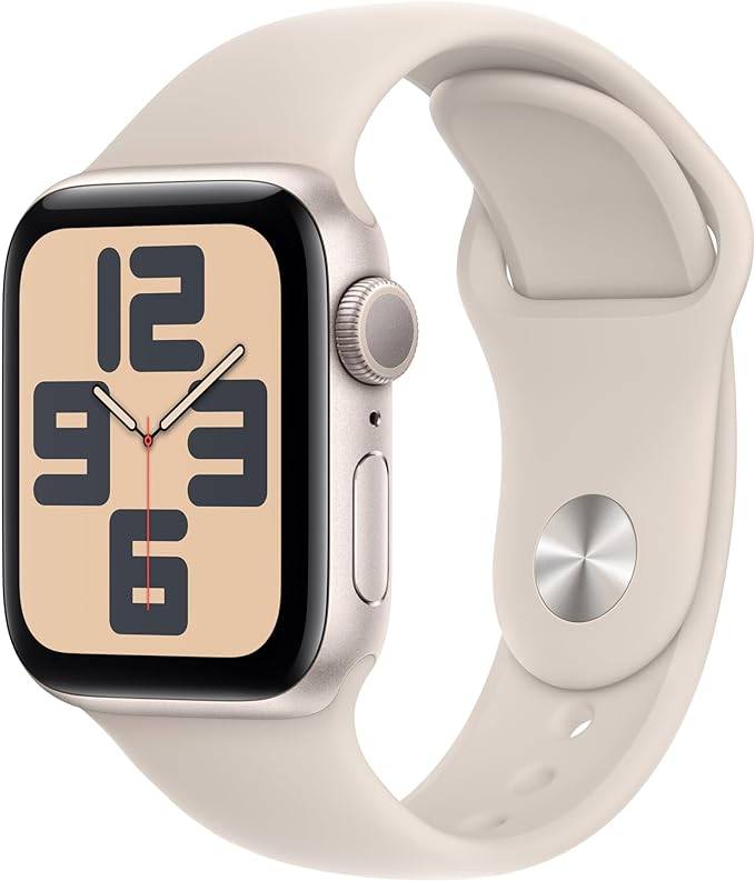 Read more about the article Apple Watch SE (2nd Gen) [GPS 40mm] Smartwatch with Starlight Aluminum Case for 2023